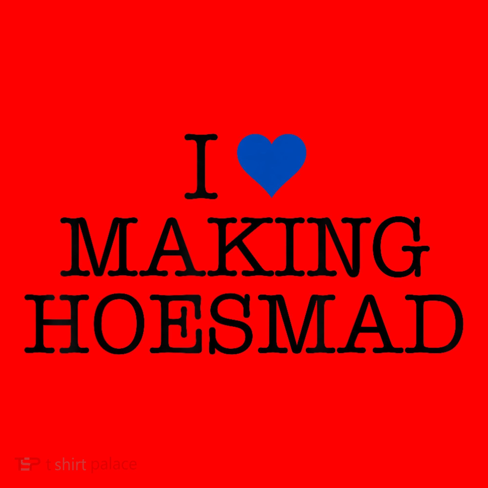 I Love Making Hoesmad Santa Hat