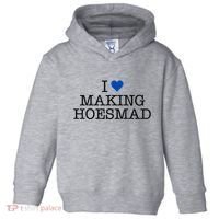I Love Making Hoesmad Toddler Hoodie thumb 0