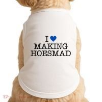 I Love Making Hoesmad Doggie Tank thumb 0
