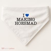 I Love Making Hoesmad USA-Made Doggie Bandana thumb 0