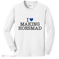 I Love Making Hoesmad Kids Long Sleeve Shirt thumb 0