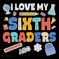 I Love My Sixth Graders Cute Cute Gift For 6Th Grade Teacher Gift Coffee Mug thumb 5