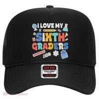 I Love My Sixth Graders Cute Cute Gift For 6Th Grade Teacher Gift Hat thumb 0