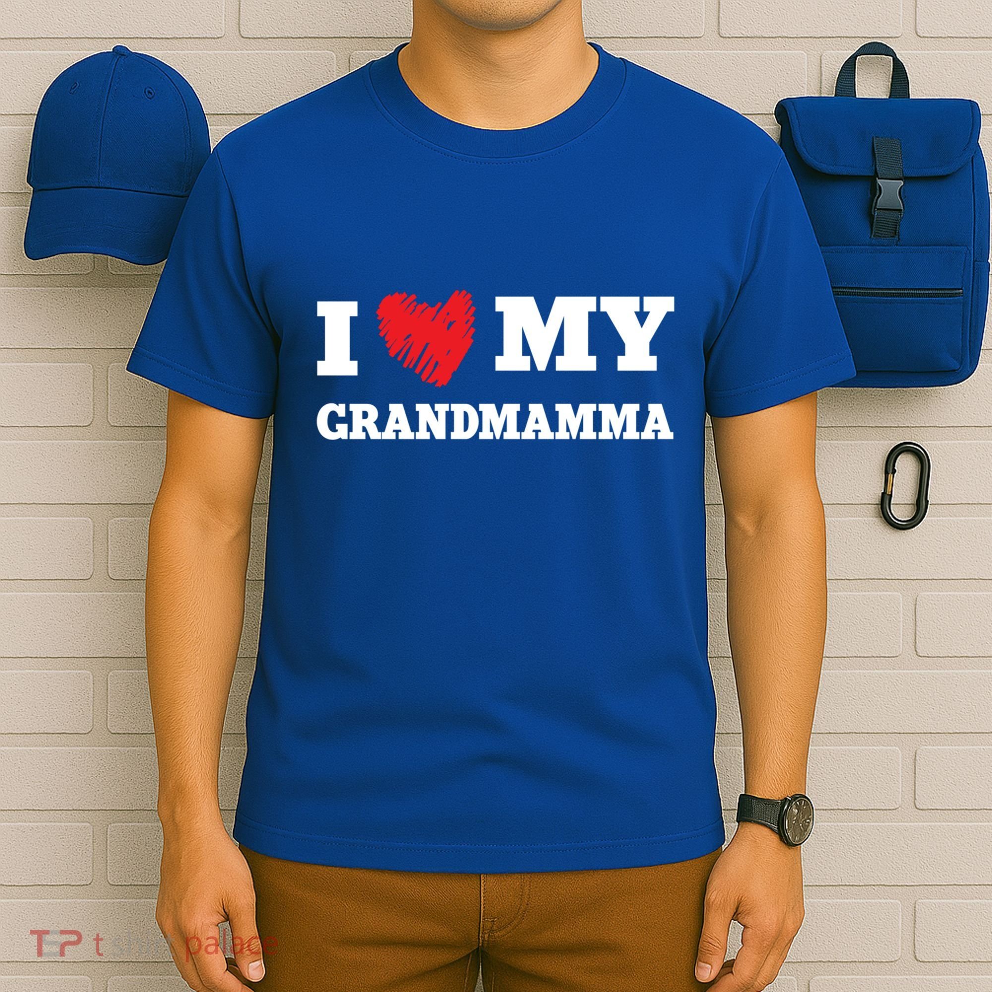 I Love My Grandmamma Favorite Family Member Valentines Meaningful Gift T-Shirt