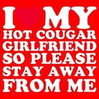 I Love My Hot Cougar Girlfriend So Please Stay Away From Me Santa Hat thumb 1