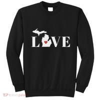 I Love Michigan Sweatshirt thumb 0