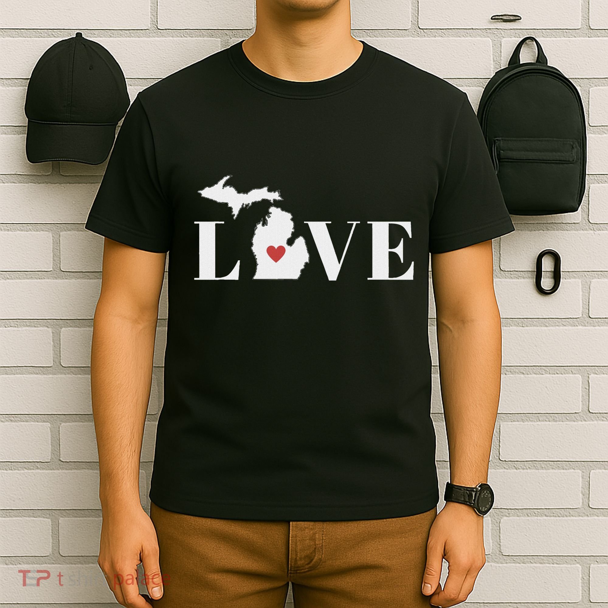 I Love Michigan T-Shirt