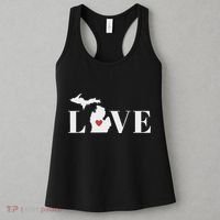 I Love Michigan Women's Tank Top thumb 3