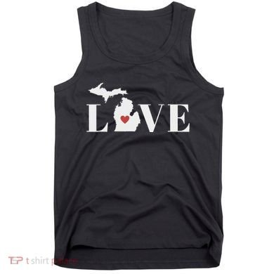 I Love Michigan Tank Top