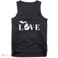 I Love Michigan Tank Top thumb 0