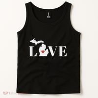 I Love Michigan Tank Top thumb 2