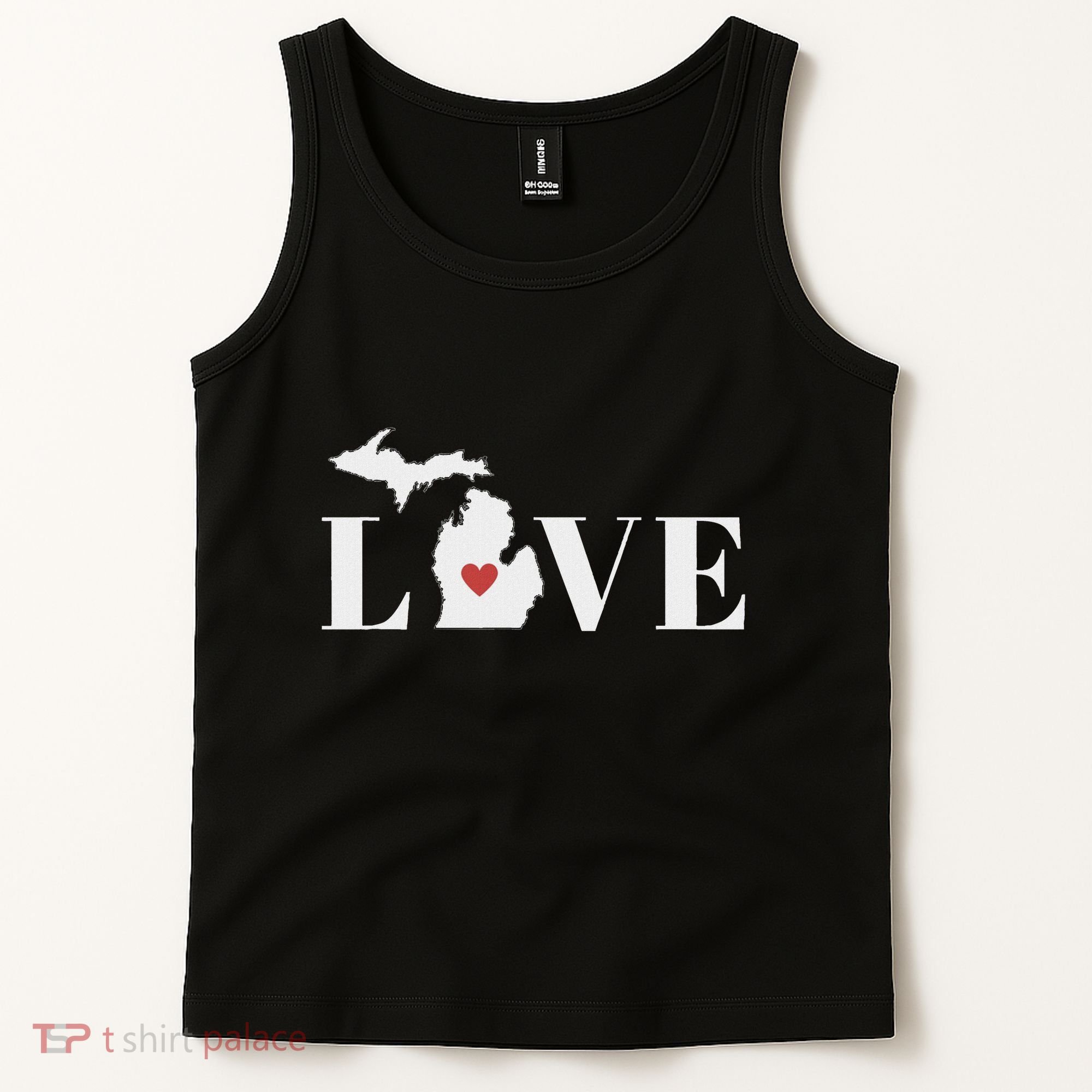 I Love Michigan Tank Top