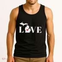 I Love Michigan Tank Top thumb 3