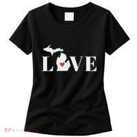 I Love Michigan Women's T-Shirt thumb 0