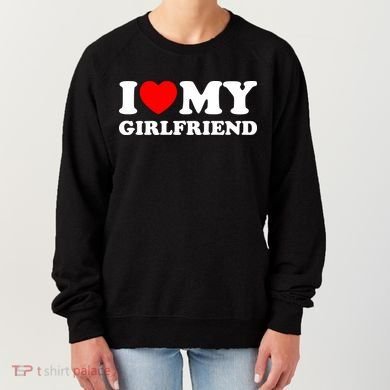 I Love My GF Girlfriend Women's Sweatshirt
