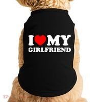I Love My GF Girlfriend Doggie Tank thumb 0