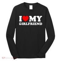 I Love My GF Girlfriend Long Sleeve Shirt thumb 0