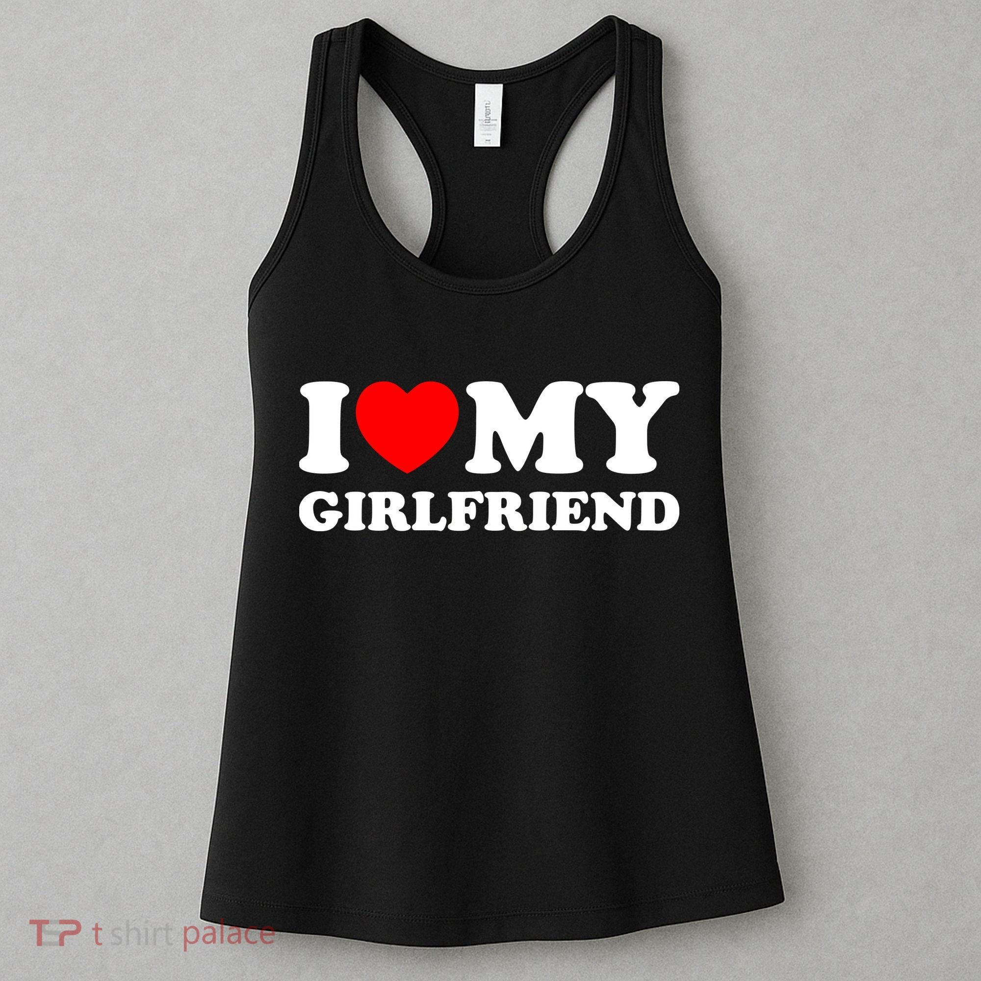 I Love My GF Girlfriend Women's Tank Top