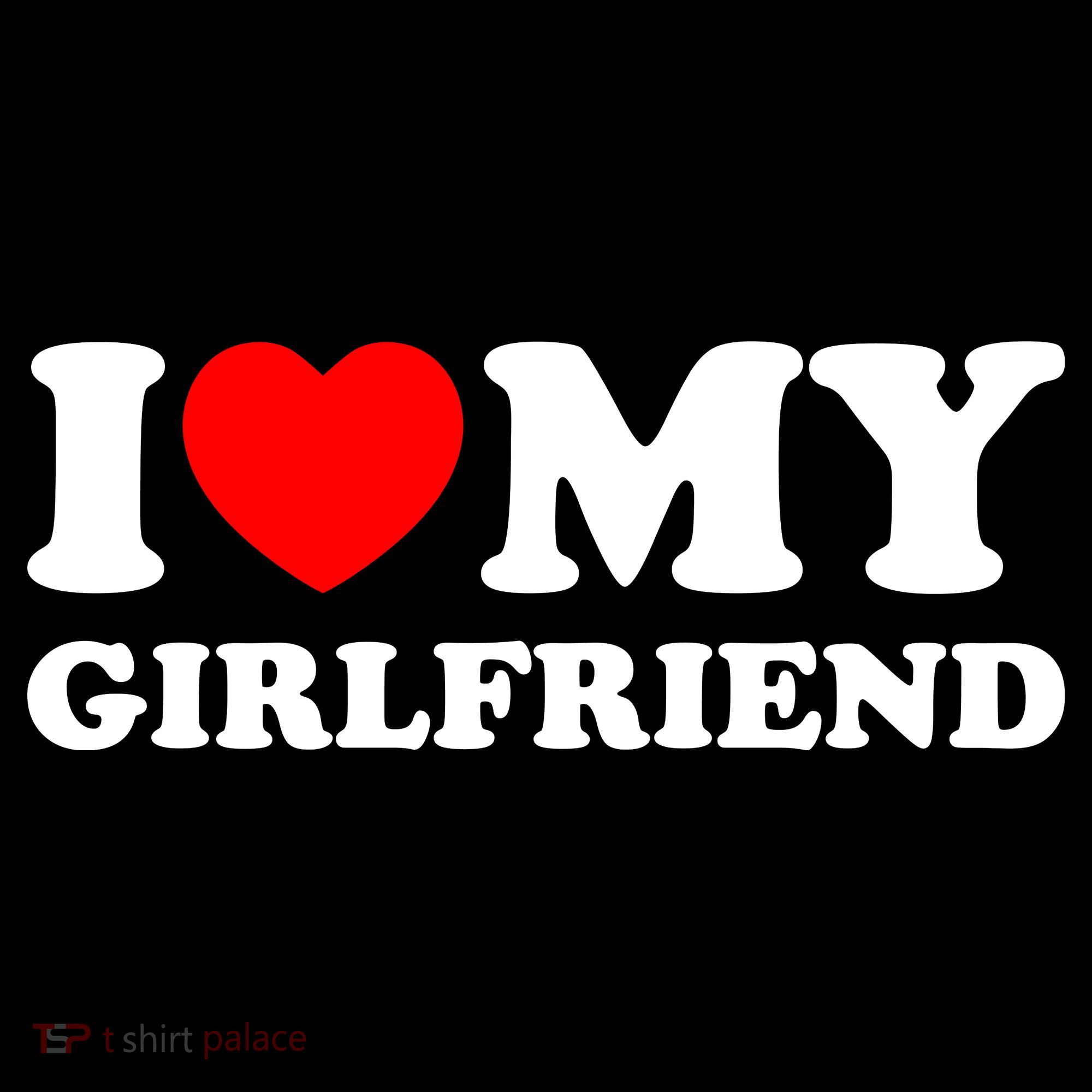 I Love My GF Girlfriend Women's Tank Top