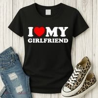 I Love My GF Girlfriend Women's T-Shirt thumb 3