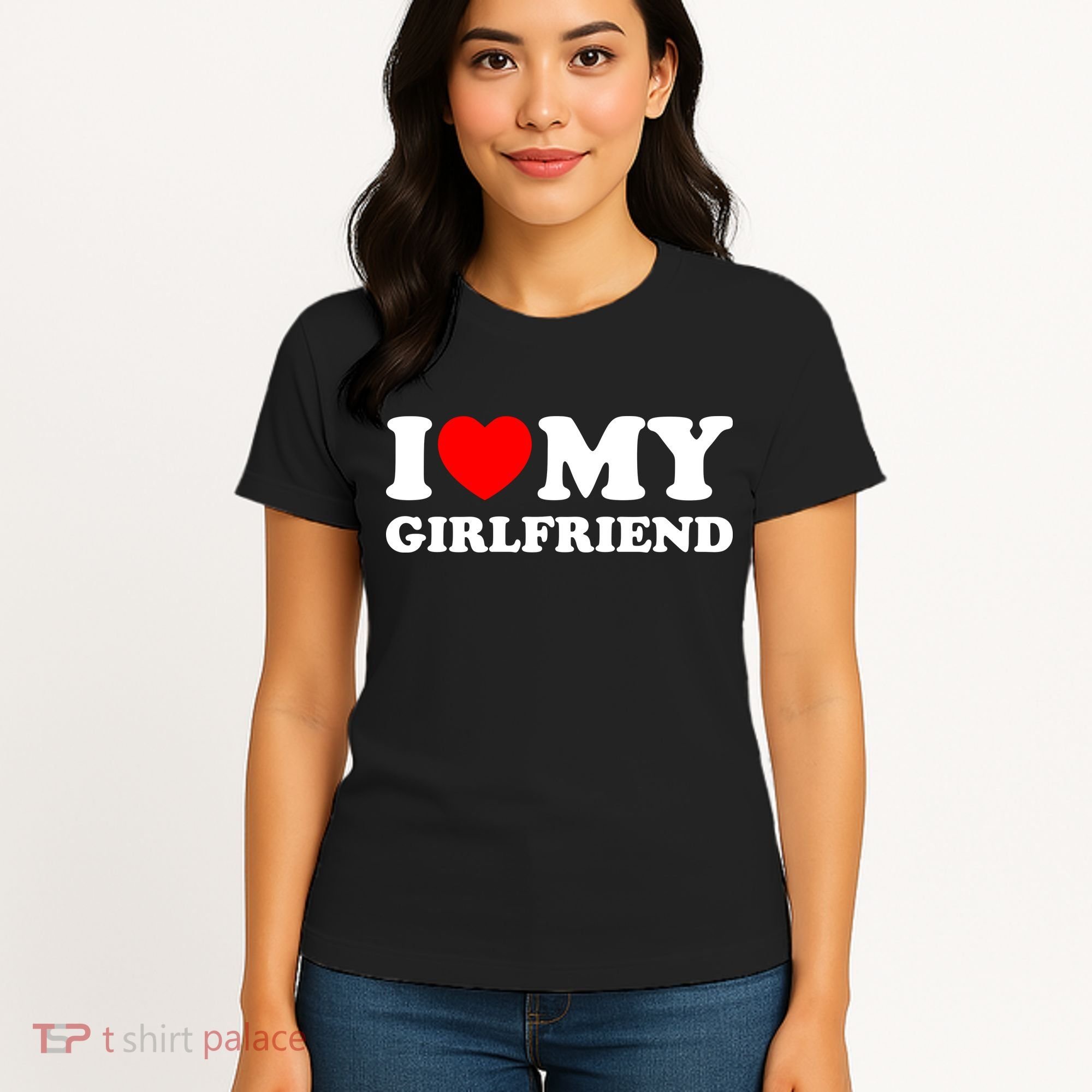 I Love My GF Girlfriend Women's T-Shirt