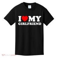 I Love My GF Girlfriend Kids T-Shirt thumb 0