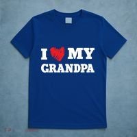 I Love My Grandpa Favorite Family Member Valentines Gift T-Shirt thumb 5