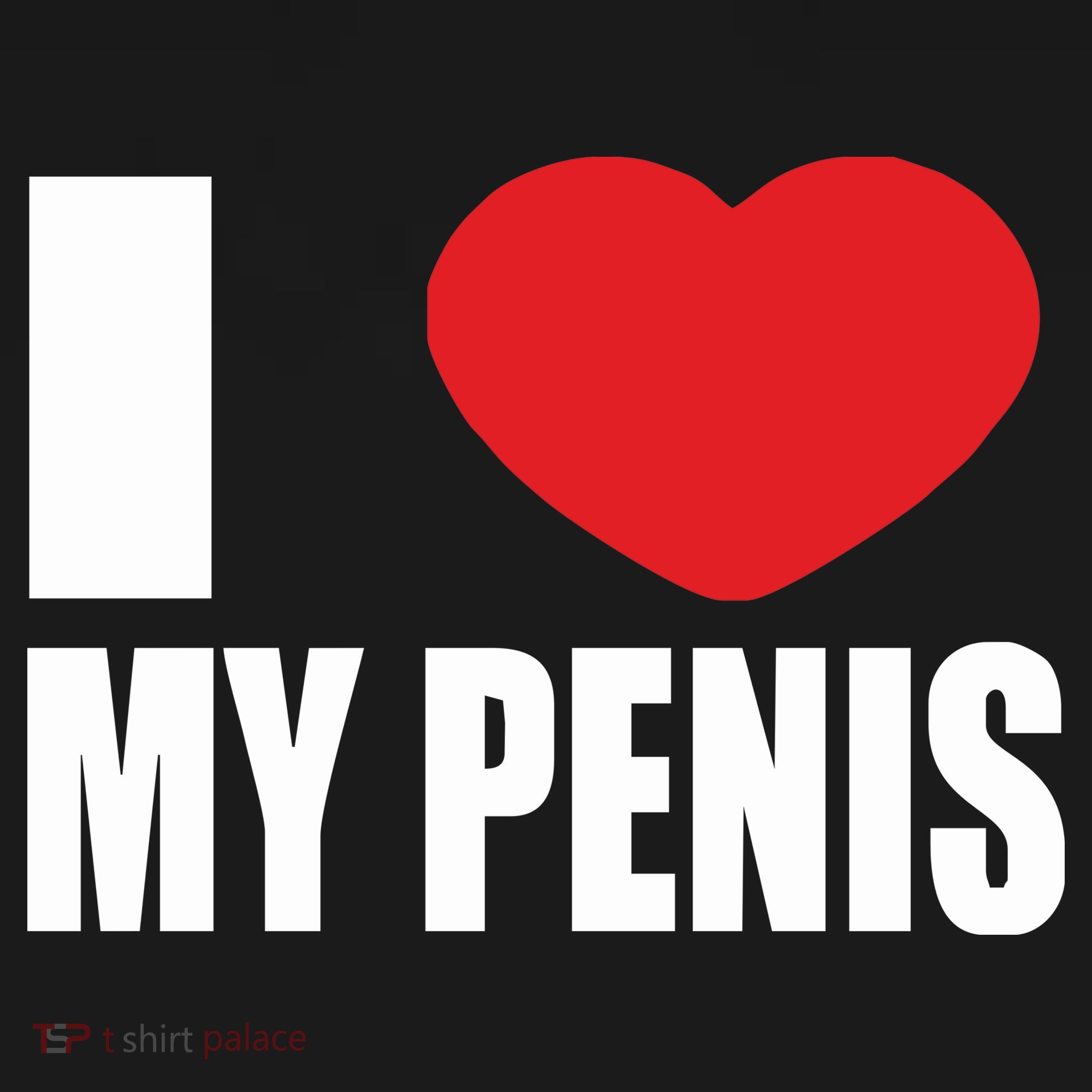 I Love My Penis Lustig Macho Funny Party Ornament