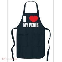 I Love My Penis Lustig Macho Funny Party Apron thumb 0