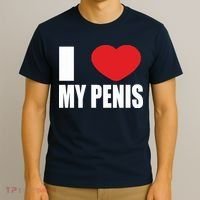 I Love My Penis Lustig Macho Funny Party T-Shirt thumb 3