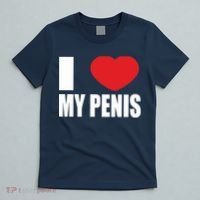 I Love My Penis Lustig Macho Funny Party T-Shirt thumb 5