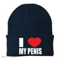 I Love My Penis Lustig Macho Funny Party Beanie thumb 0