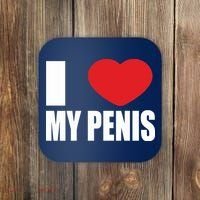 I Love My Penis Lustig Macho Funny Party Coaster thumb 0