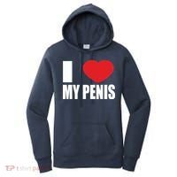 I Love My Penis Lustig Macho Funny Party Women's Hoodie thumb 0
