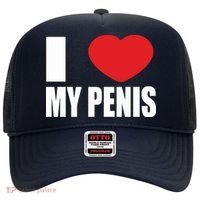 I Love My Penis Lustig Macho Funny Party Hat thumb 0