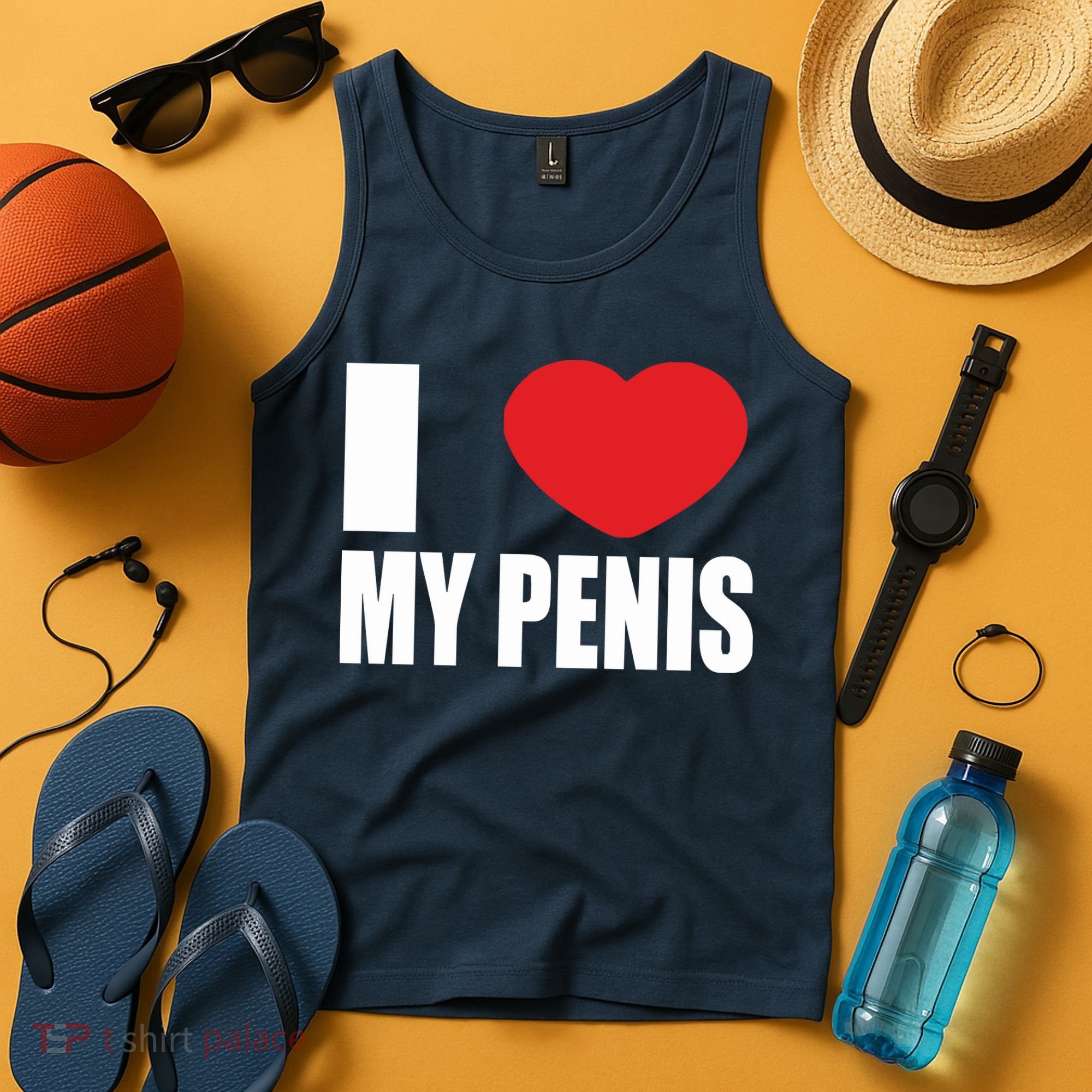 I Love My Penis Lustig Macho Funny Party Tank Top