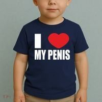 I Love My Penis Lustig Macho Funny Party Toddler T-Shirt thumb 2