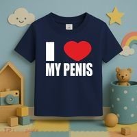 I Love My Penis Lustig Macho Funny Party Toddler T-Shirt thumb 3
