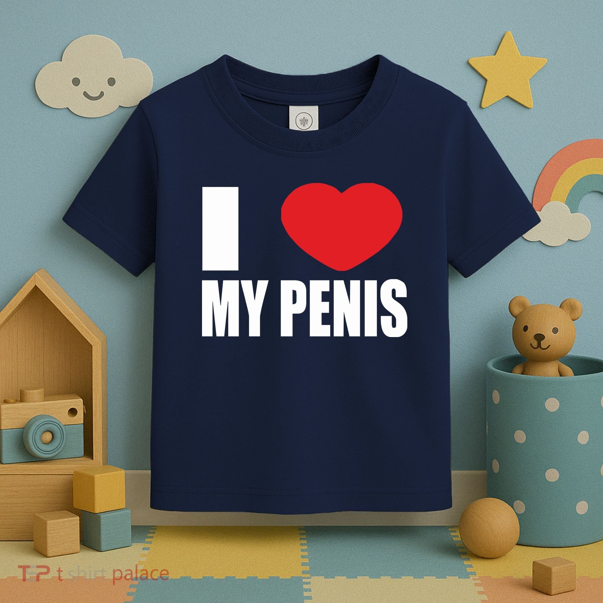 I Love My Penis Lustig Macho Funny Party Toddler T-Shirt