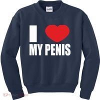I Love My Penis Lustig Macho Funny Party Kids Sweatshirt thumb 0