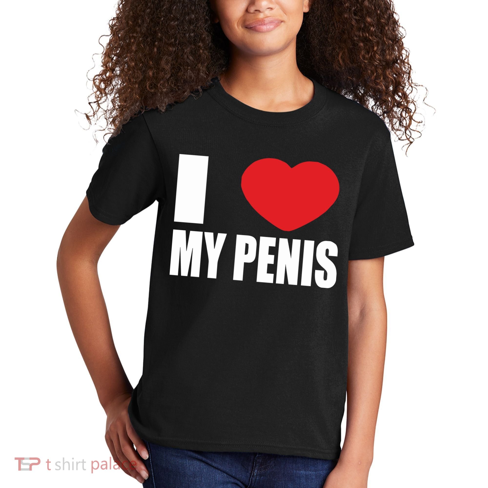 I Love My Penis Lustig Macho Funny Party Kids T-Shirt