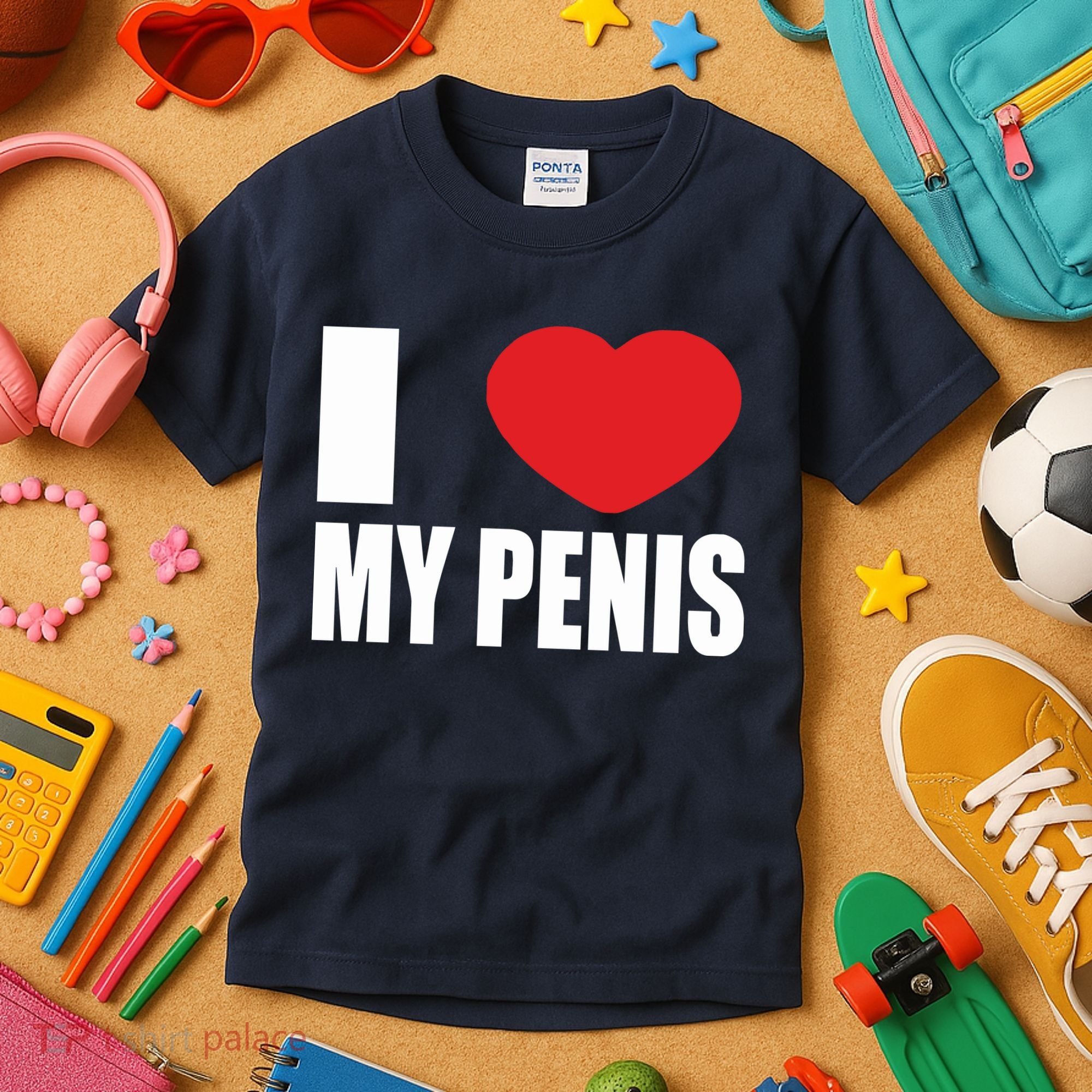 I Love My Penis Lustig Macho Funny Party Kids T-Shirt