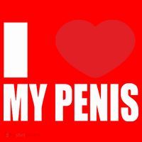 I Love My Penis Lustig Macho Funny Party Santa Hat thumb 1