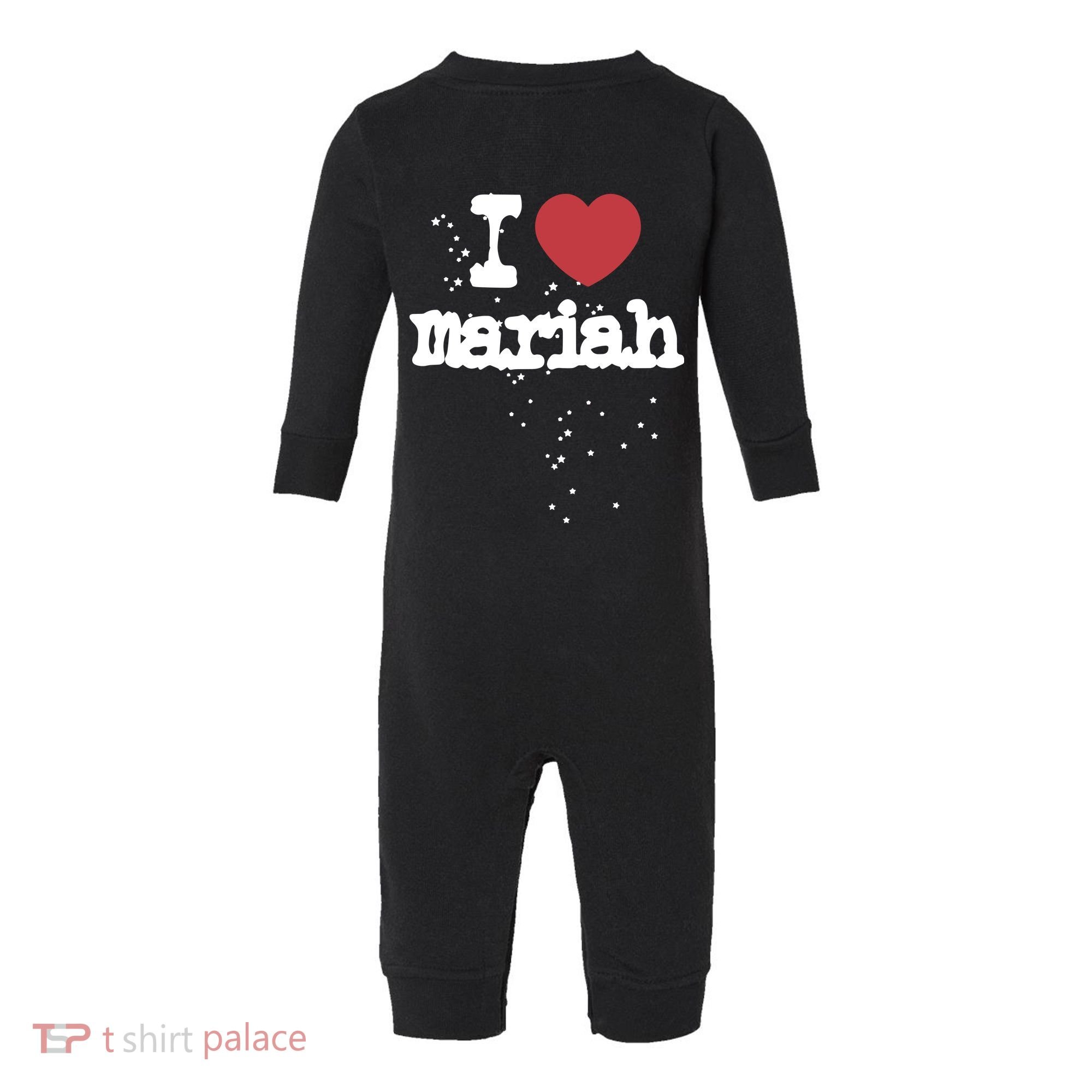 I Love M.A.R.I.A.H Infant Fleece One Piece