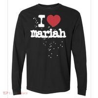 I Love M.A.R.I.A.H Comfort Colors Heavyweight Long Sleeve T-Shirt thumb 0