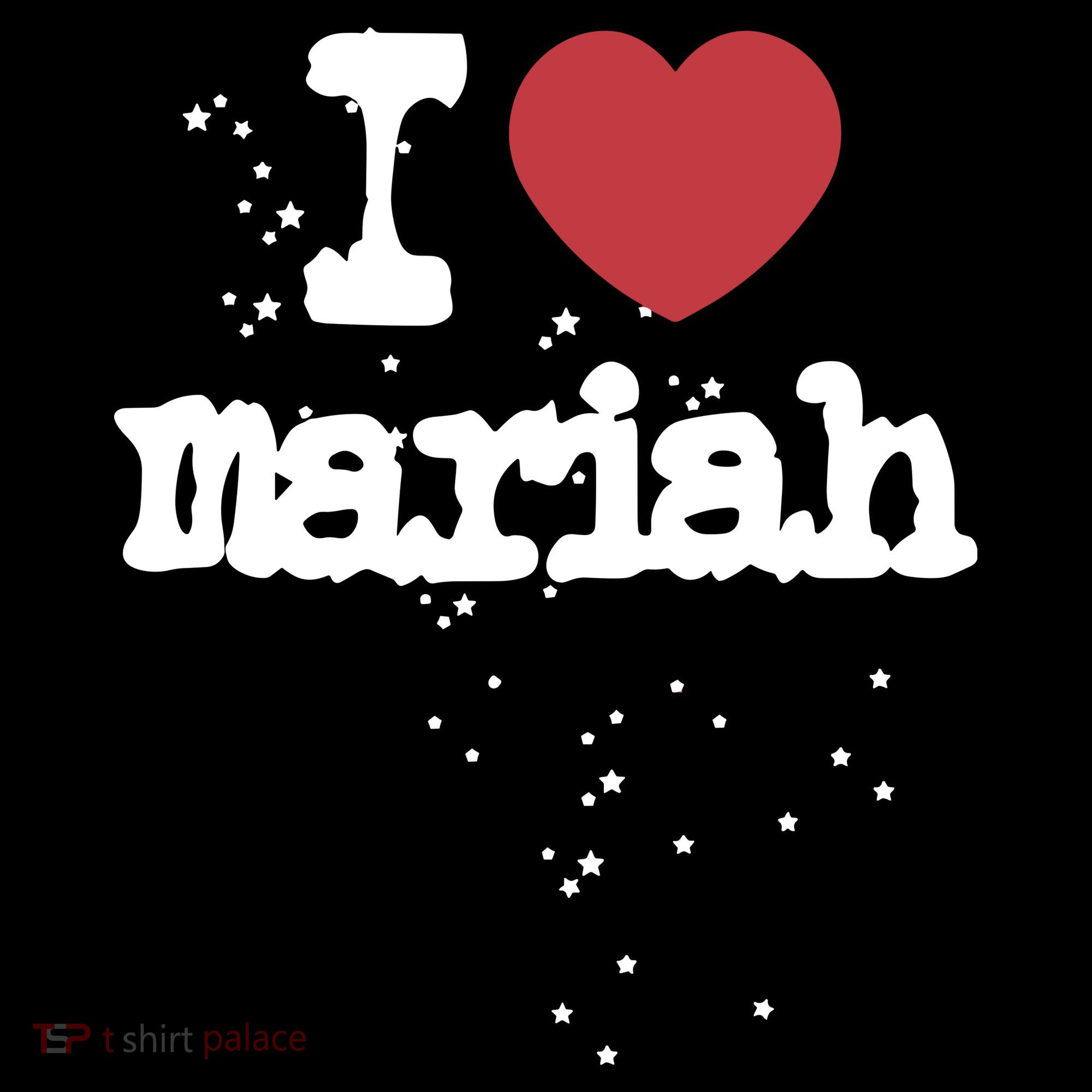I Love M.A.R.I.A.H Tall T-Shirt