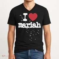 I Love M.A.R.I.A.H V-Neck T-Shirt thumb 2