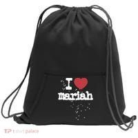 I Love M.A.R.I.A.H Sweatshirt Cinch Pack Bag thumb 0
