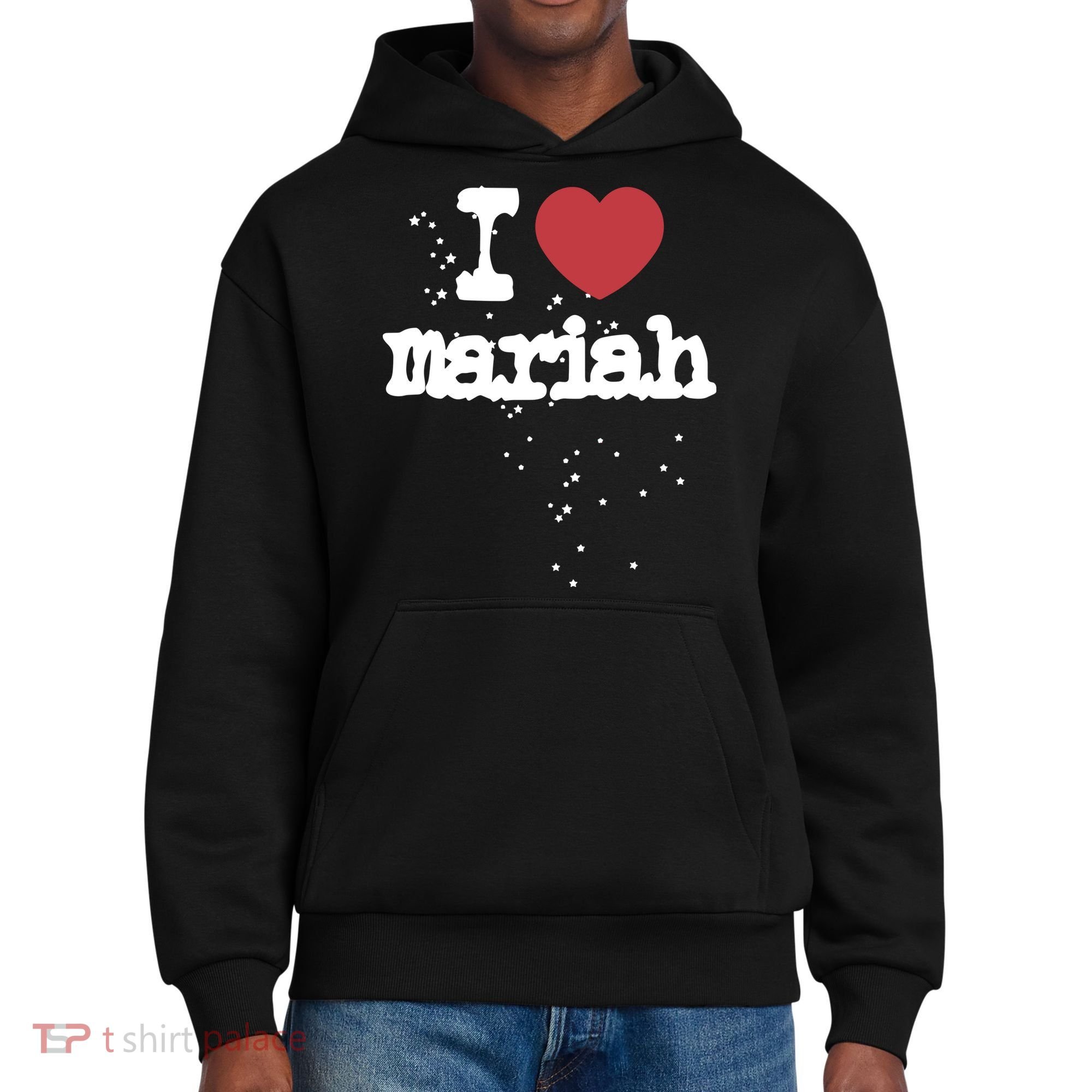 I Love M.A.R.I.A.H District V.I.T. Heavyweight Hoodie