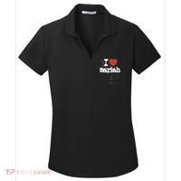 I Love M.A.R.I.A.H Women's Dry Zone Grid Polo thumb 0